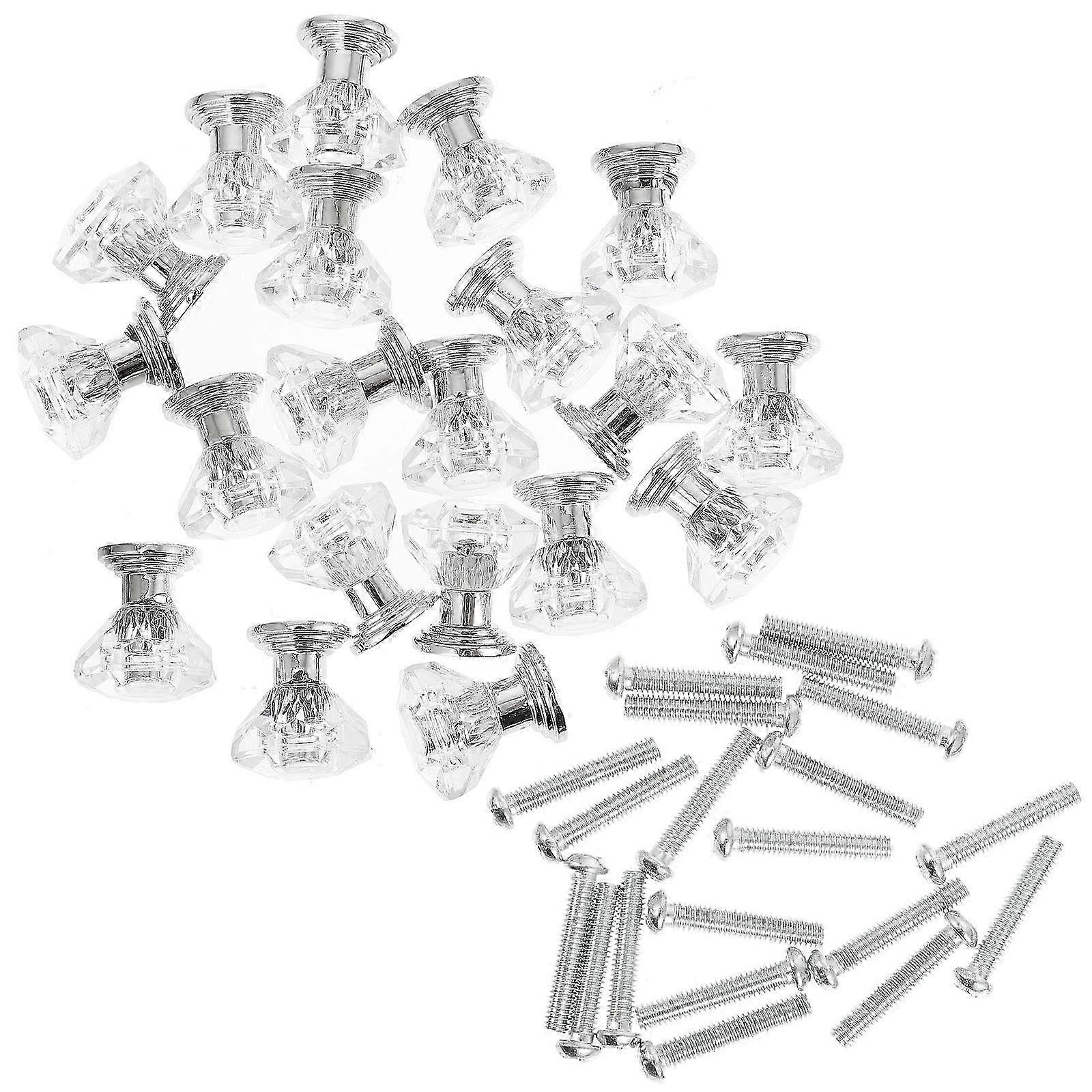 20pcs Small Pull Handle Home Cabinet Knob Practical Cupboard Drawer Knobs