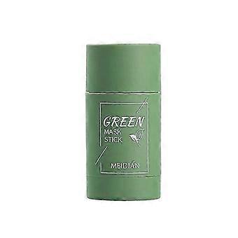 1Pcs Cleansing Green Stick Green Tea Mask Purifying Clay Stick Mask Oil