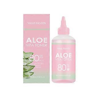 West Month Aloe Vera -kosteuttava kasvovesi - Korjaa kasvojen ihoa, kosteuttaa ja syväpuhdistaa, parantaa ihon kimmoisuutta ja kuntoa
