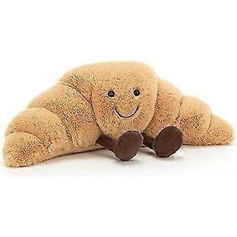Speelbare kleine croissant verzamelbare pluche ornament