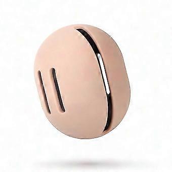 Make-up-Schwammhalter – bruchsichere umweltfreundliche Silikon-Beauty-Mixer-Hülle für die Reise - Khaki 2 Stück