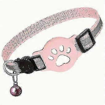 Rastreador GPS para gatos Airtag y Android, sin cuota mensual, collar reflectante impermeable