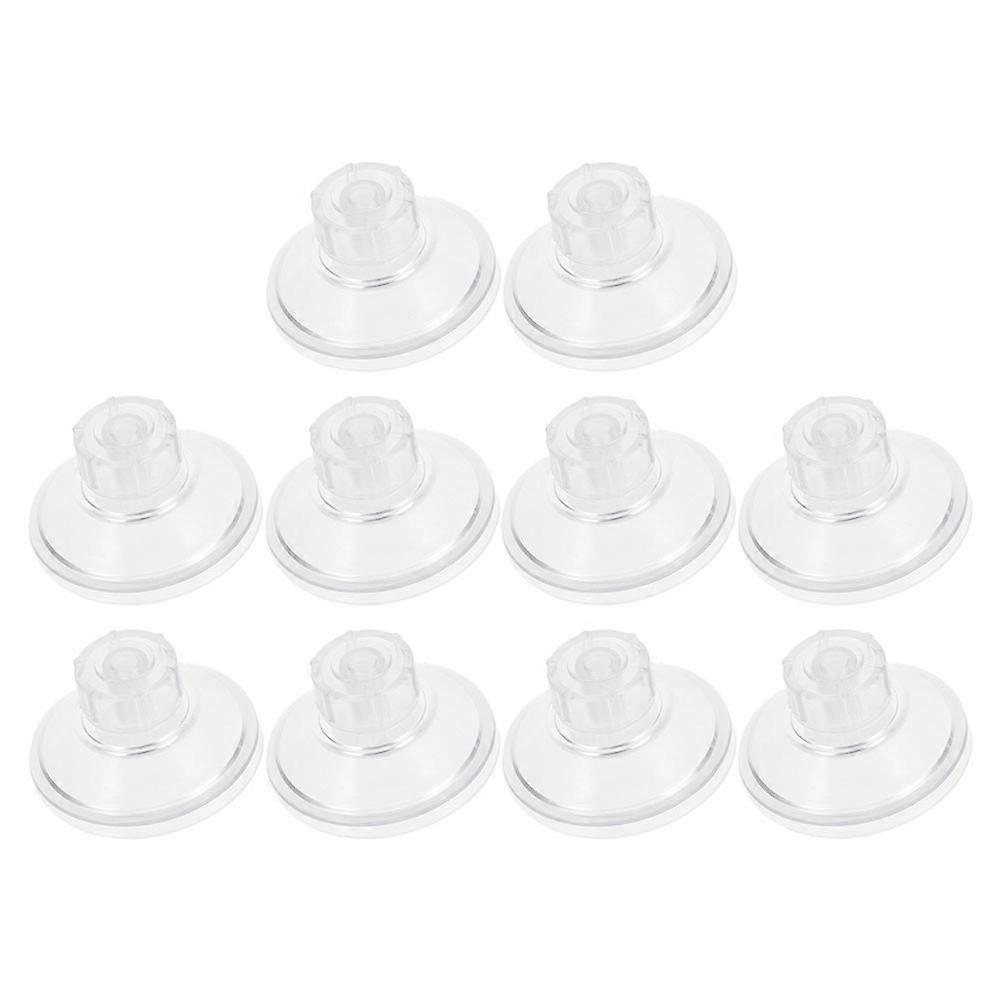 Strong Pulls Suction Cups Thread Screw Nut 10Pcs Suitable for Aquarium