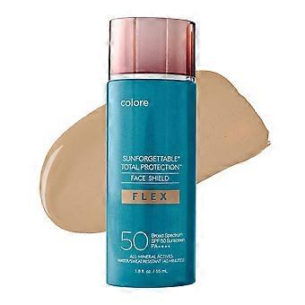 Colored Mineral Protective Cream, Skin-Nourishing, Repairing, Lightweight Makeup Base, Color Correcting, Waterproof and Sweatproof, 55ml