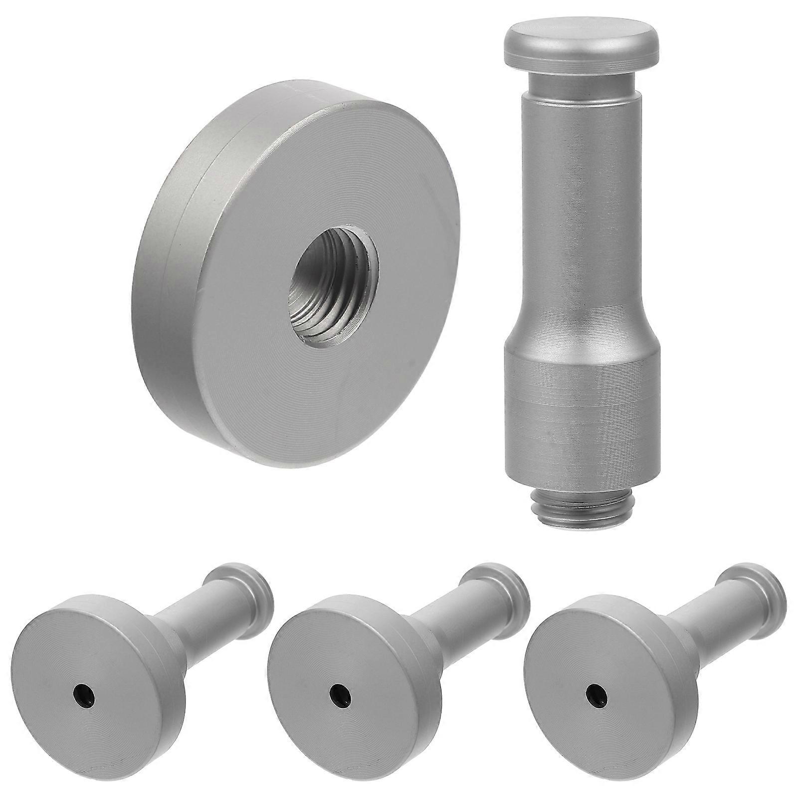 Wall-Mounted Hook Metal Coat Hooks for Storage 4Sets Silver Finish