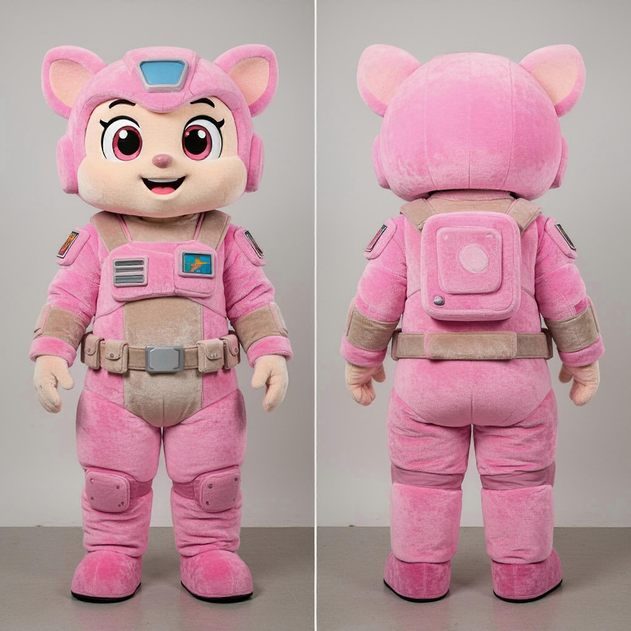 MASTICOT Rose Pink Padded Para Commando Mascot