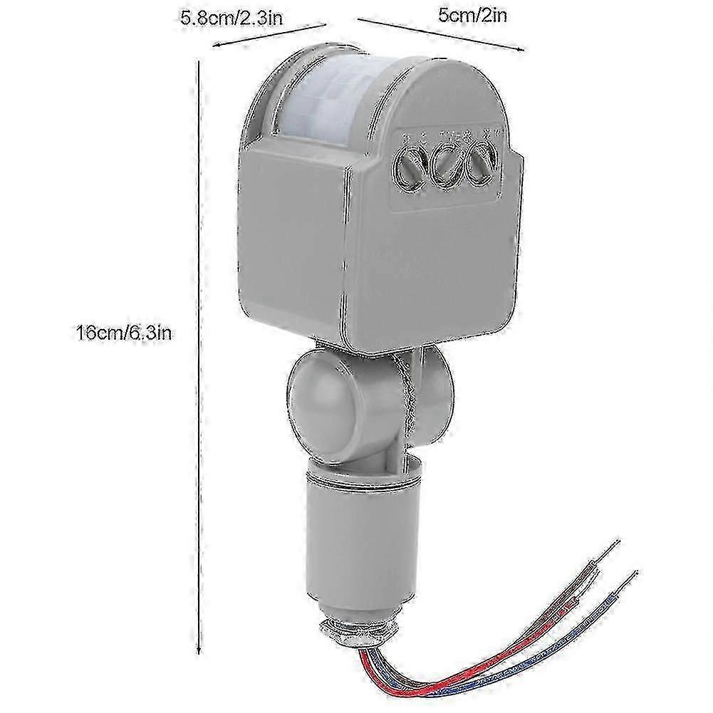 Intelligent Infrared Human Body Motion Sensor Led Light Sensor 85-265v