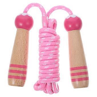 Kids Skipping Ropes Wooden Handle for Exercise