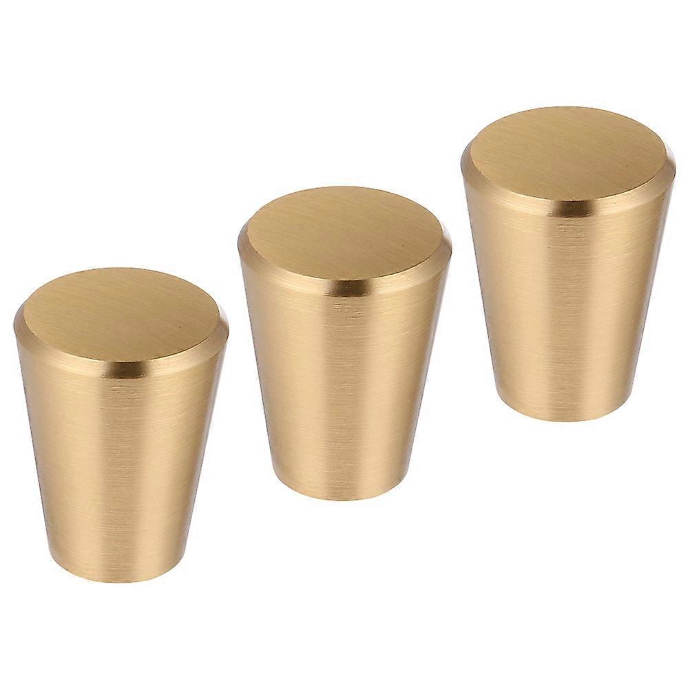 Copper Drawer Knobs for Cabinet Use 12Pcs Metal Single Hole Handles