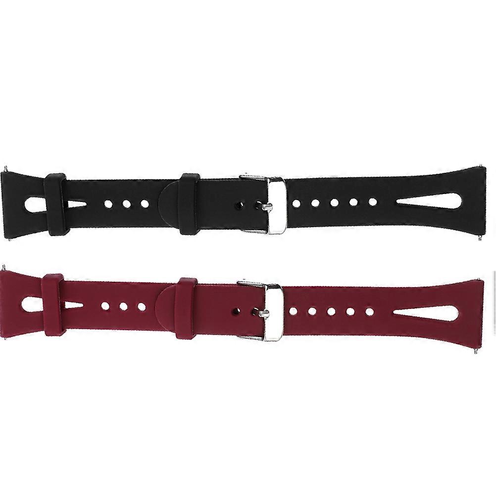 Replaceable Watch Strap Silicone Watchstrap for 6Pcs Band