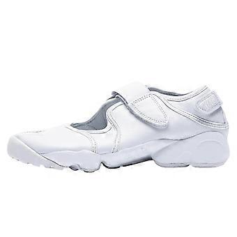 Nike Air Rift Abriebfeste, abriebfeste, flache Freizeitschuhe für Damen, Weiß, HM5737-100