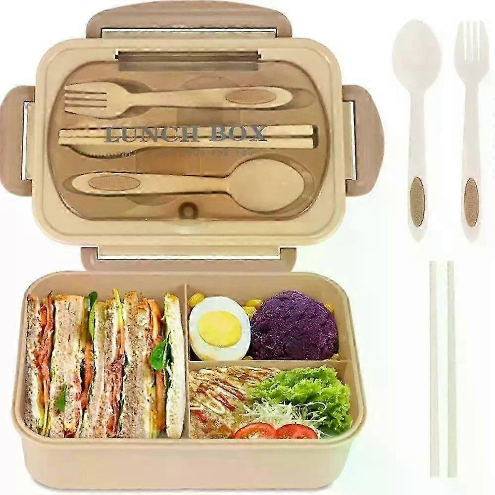 Square Divided Leakproof Lunch Box Set