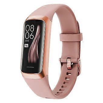C60 Fitness Tracker 1.1 "AMOLED HD GPS Smart Watch Hartslag Bloeddruk SpO2 Slaapmonitor Fitness Band
