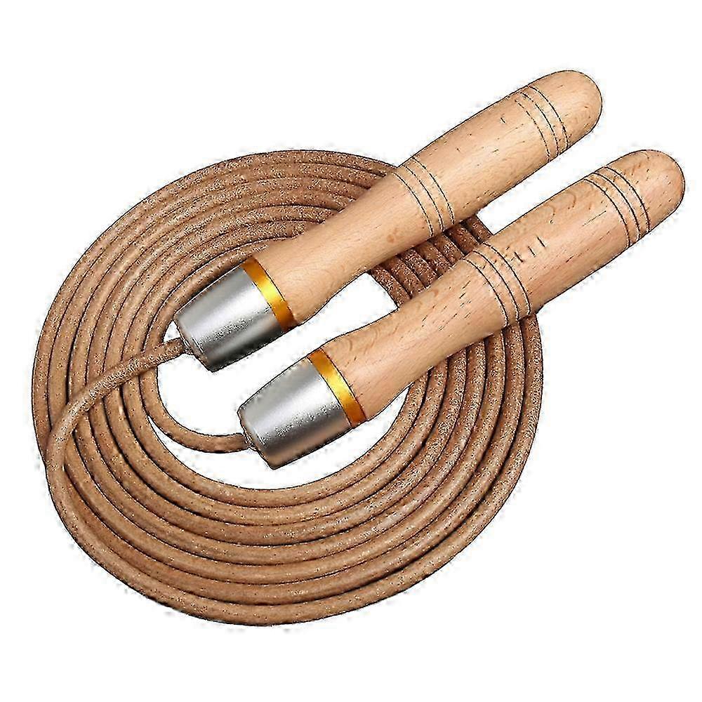 Speed-Optimised Leather Jump Rope