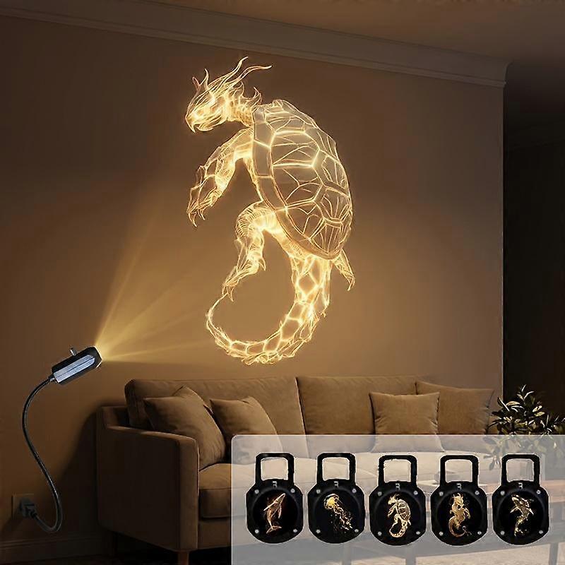 USB Projector Night Light with Replaceable Lamp Sheets Romantic Atmosphere Maker for Date Night Party Decor