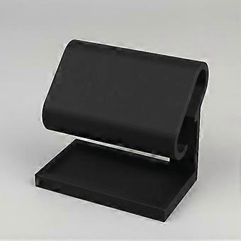 Double-Sided Watch And Jewelry Display Stand With A Brushed Surface Storage Tray A Multi-Functional Watch Storage Rack