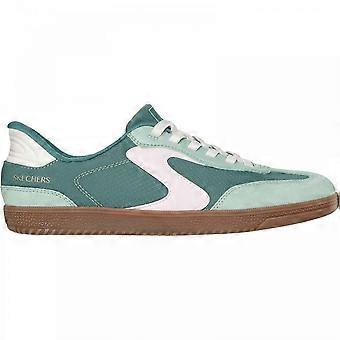 Women's Skechers Hotshot - Everyday Ease | Green/Pink | Womens Retro Trainers