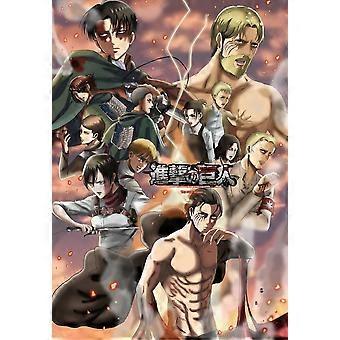 Attack On Titan Anime Manga Series Wooden puzzle BD-3730