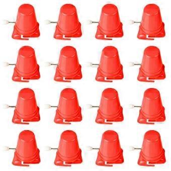 60PCS Clockwork Legged Robot Kids Toy Wind Up Toy Movement Mechanism Movement Plaything Toys for Sports Kids Toy Red