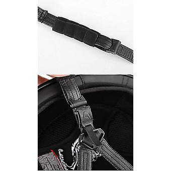 Casco Moto Retrò Mezza Faccia - Certificato ECE, Leggero, Per Scooter E Moto - Foto 4