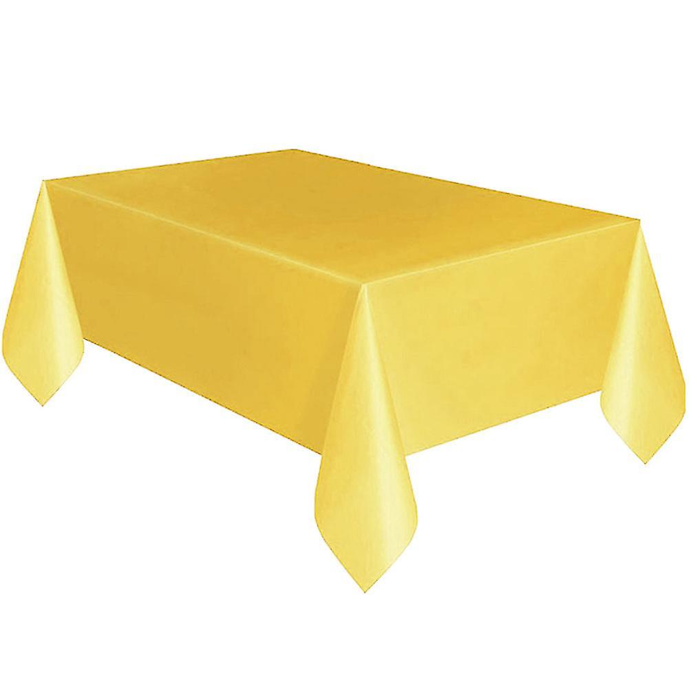 Solid Color Tablecloth Wedding Banquet Party Dinner Table Cover Oilproof Decor