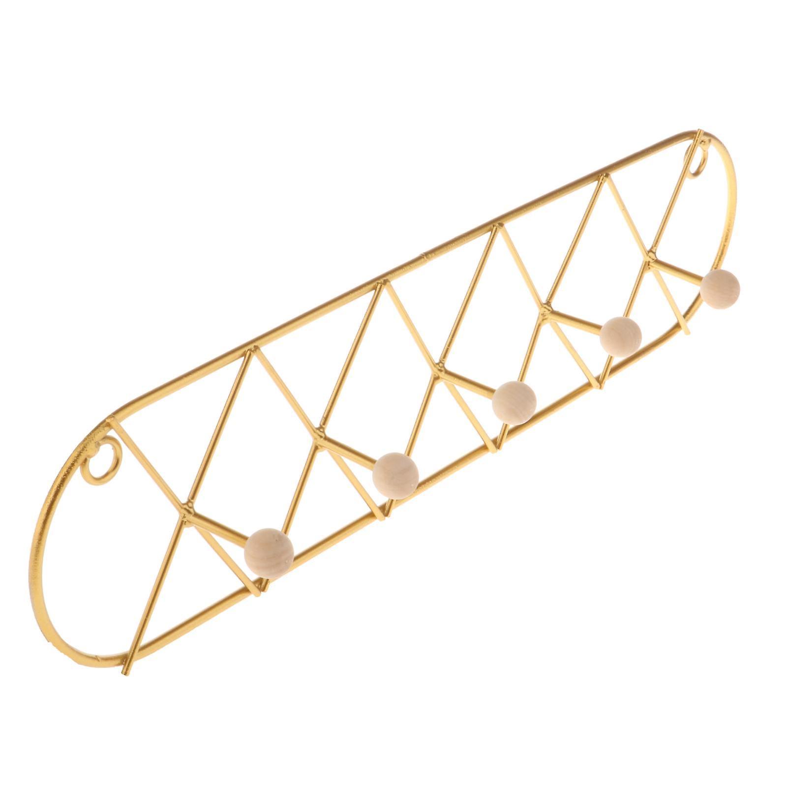 Iron Wall Coat Hook Rack
