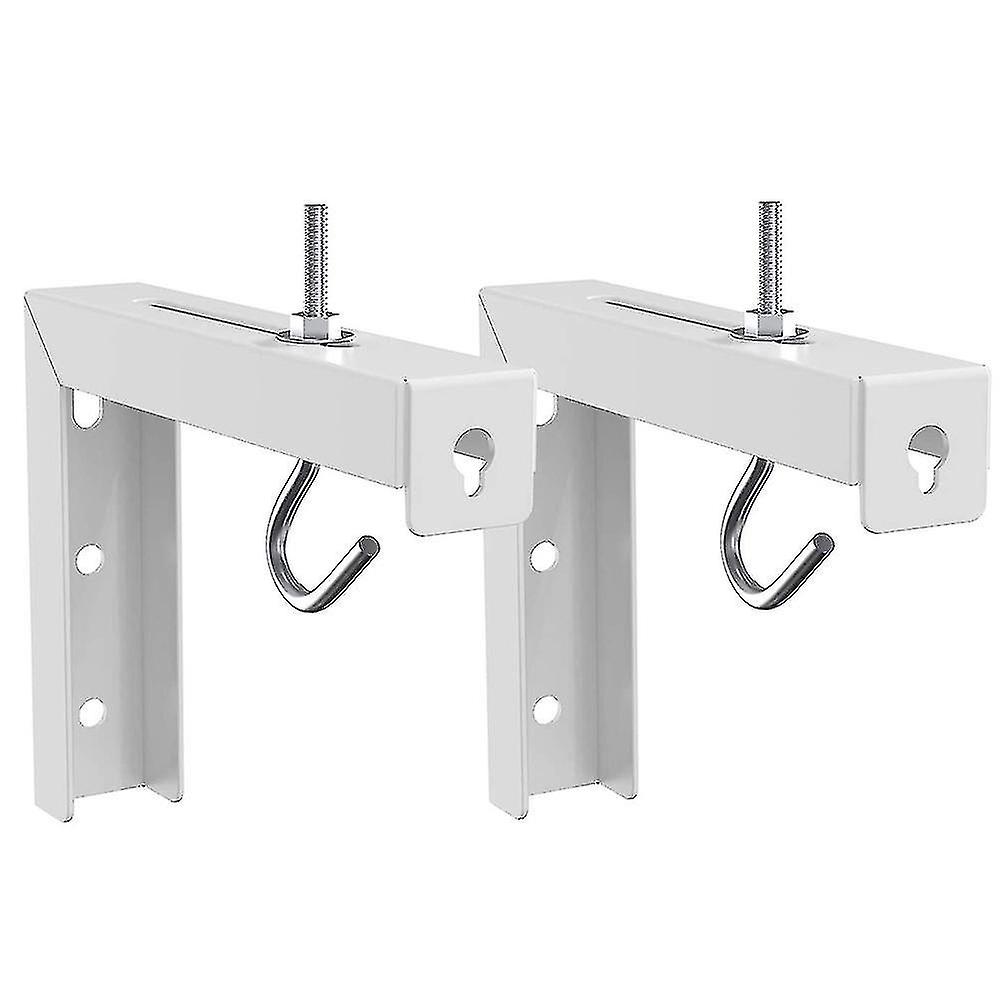 Compatible Withcompatible With2pcs Screen L-bracket Wall Hanging Mount Adjustable Extension