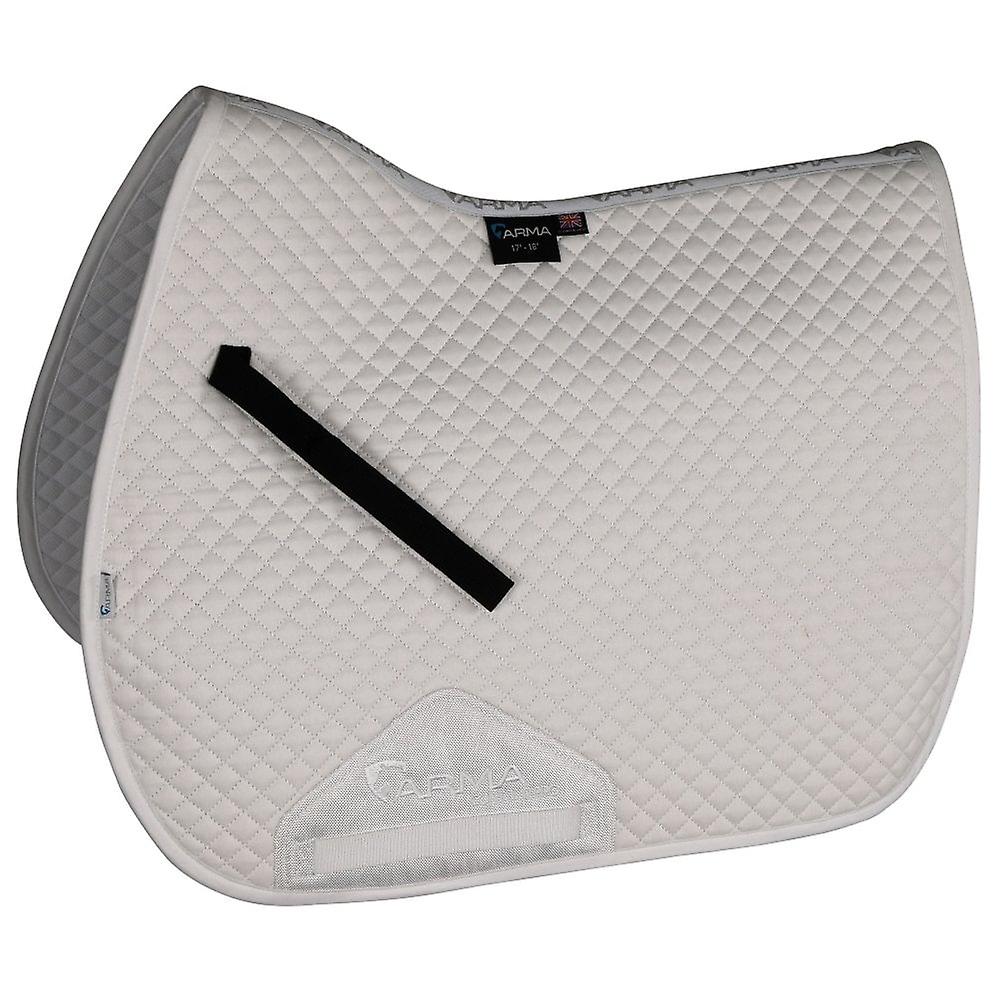 Shires Arma Cotton Saddlecloth - White
