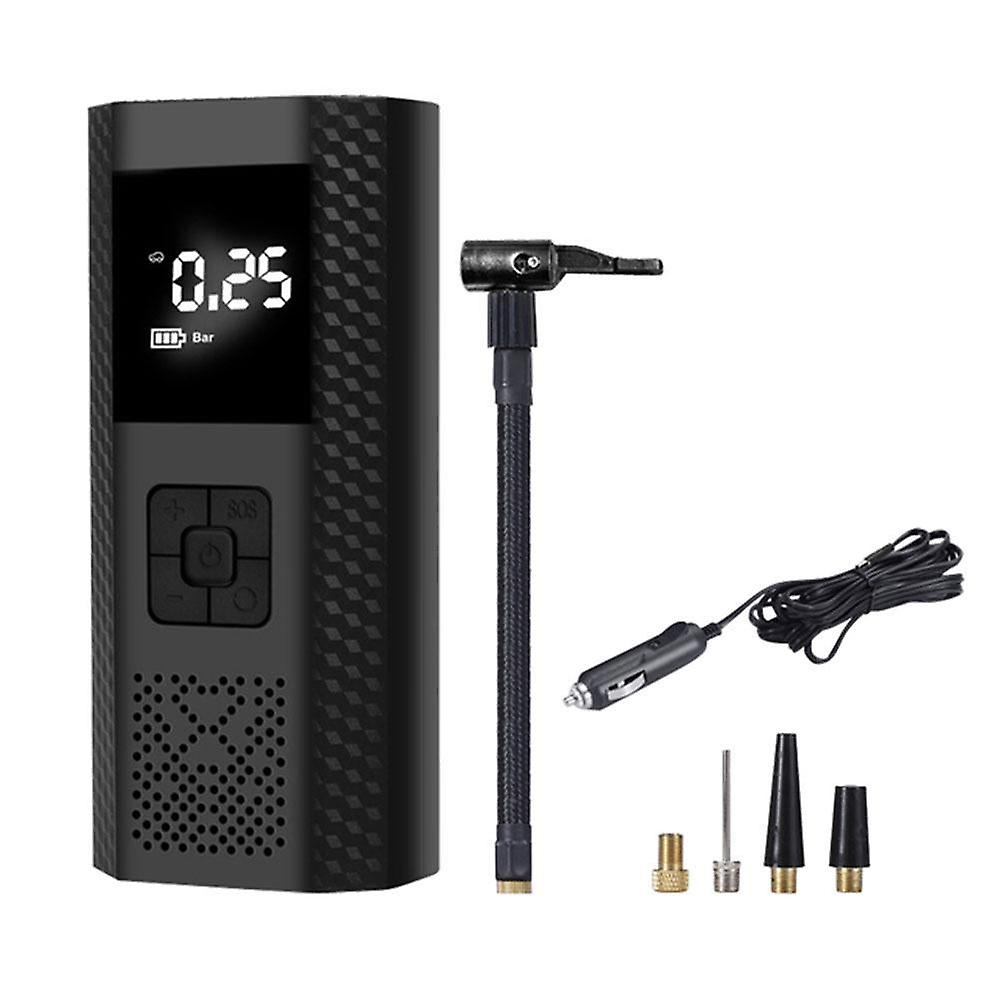 Portable Car Air Pump Air Compressor Motorcycles Bicycle Boat Tyre Inflator Digital Auto Inflatable Air Pump 12v