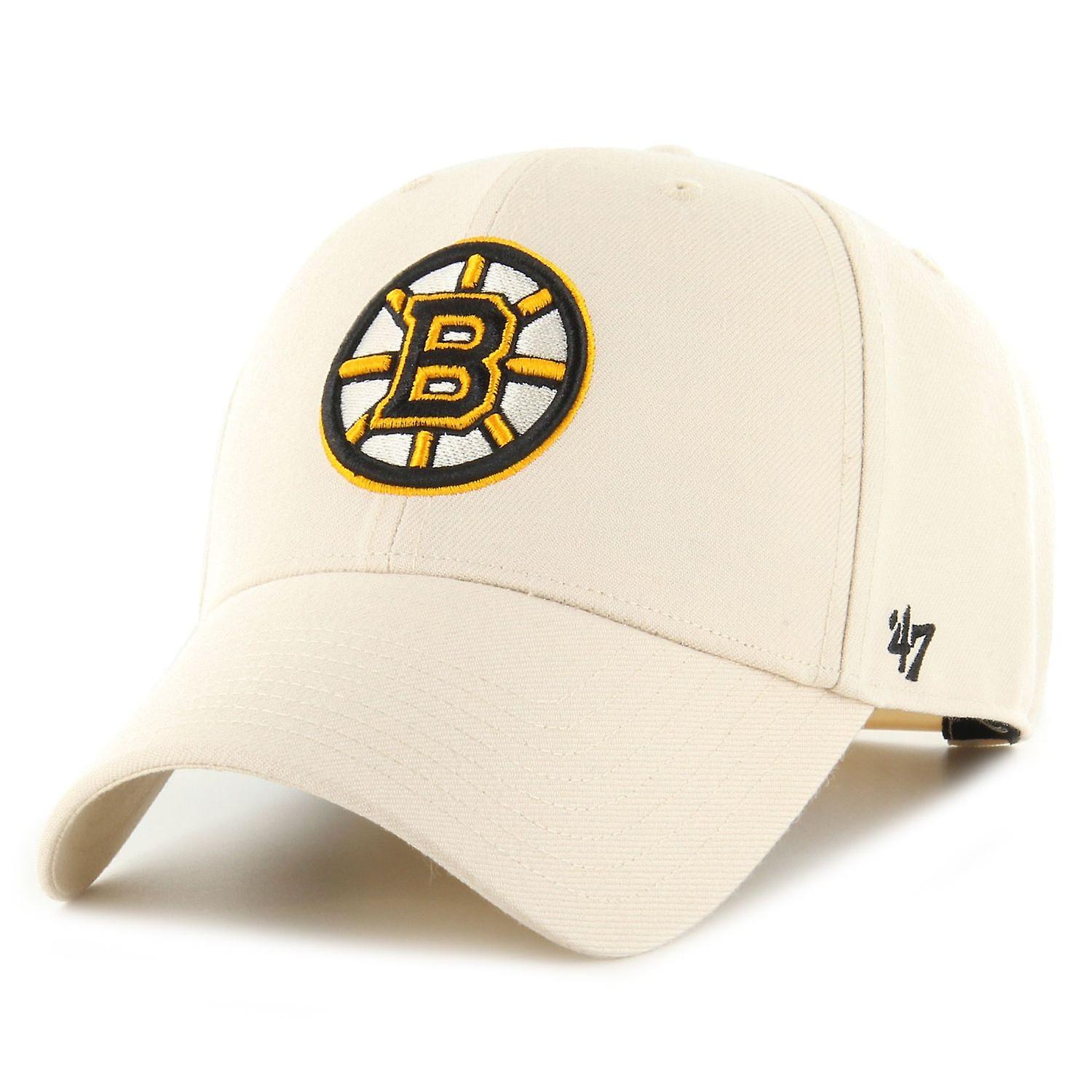 47 品牌 Snapback 帽子 - NHL 波士顿棕熊队自然米色