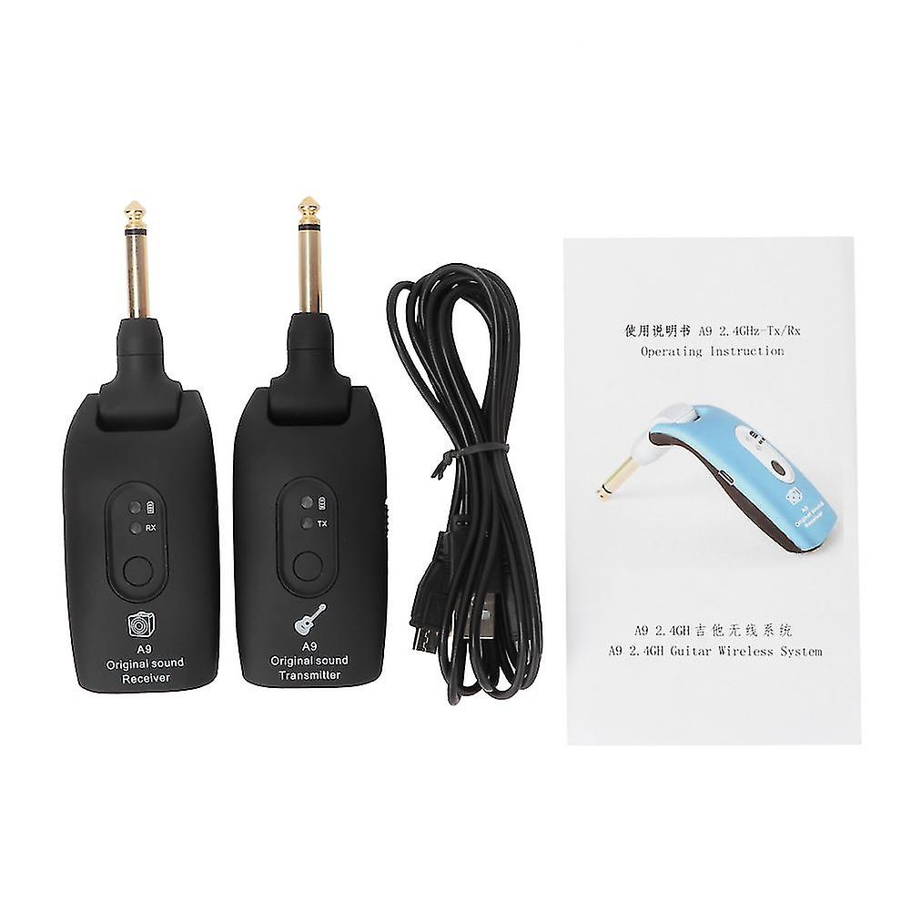 Portable Musical Instrument Audio Built-in Battery Durable Wireless Receiver Transmitter