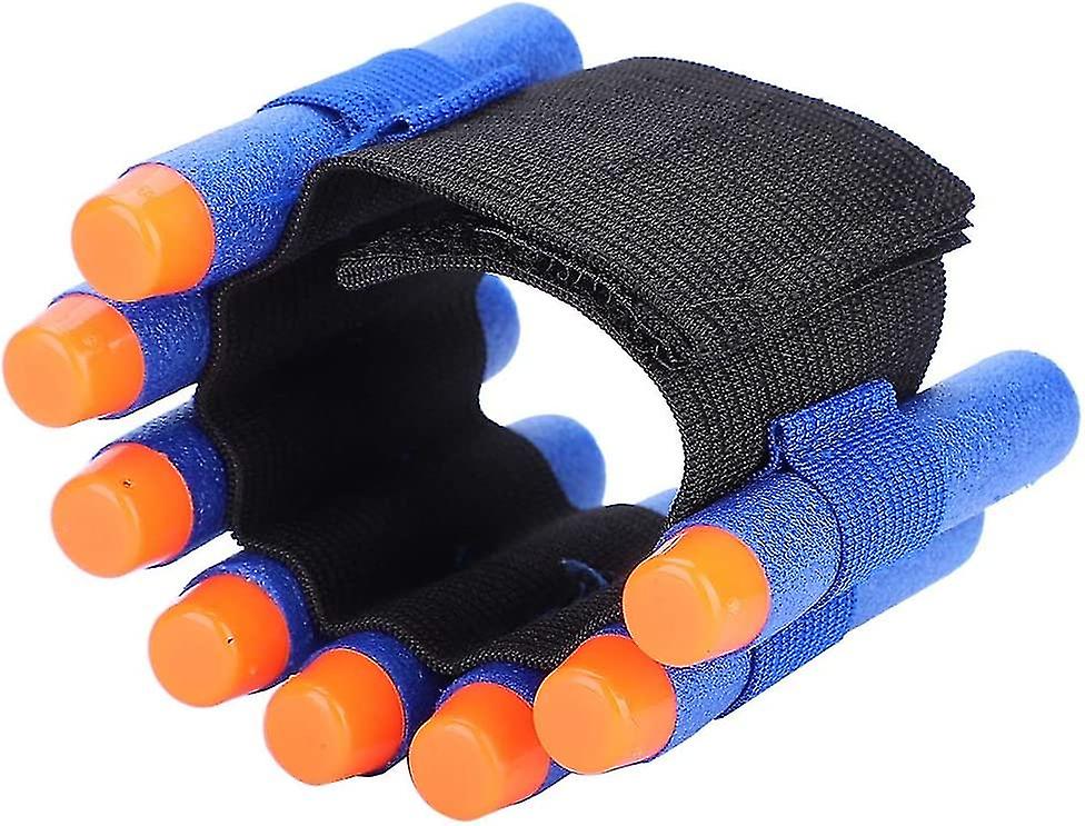 Storage Wrist Strap Kids Elastic Soft Bullet Gun Wrist Strap (bullets Not Included)
