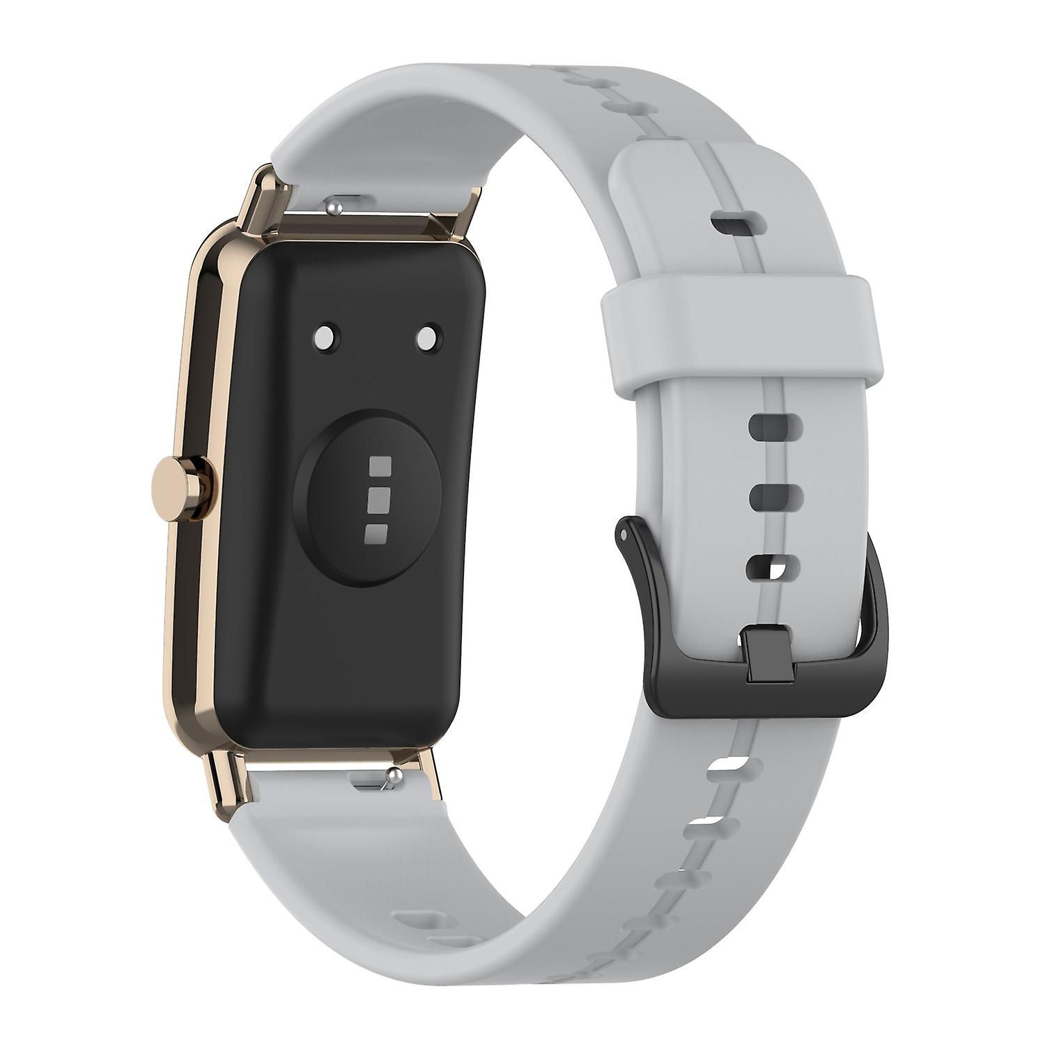 Pulseira impermeável de silicone de silicone com fivela para Huawei Watch Fit Mini
