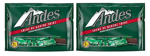 Andes Creme De Menthe Chocolate Thins 2 Pack