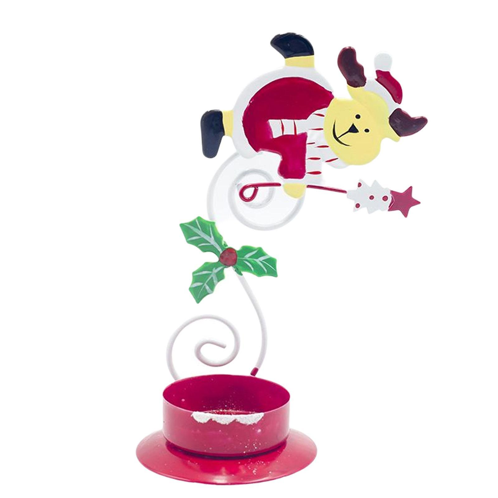 Metal Tealight Candle Stand Table Candlestick for Office Deer