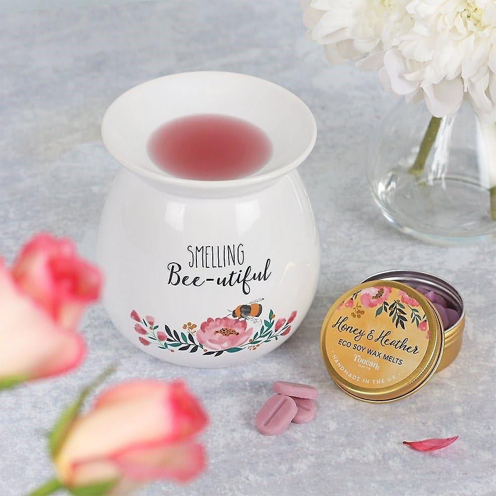 Smelling Bee-utiful Wax Melt Burner Gift Set