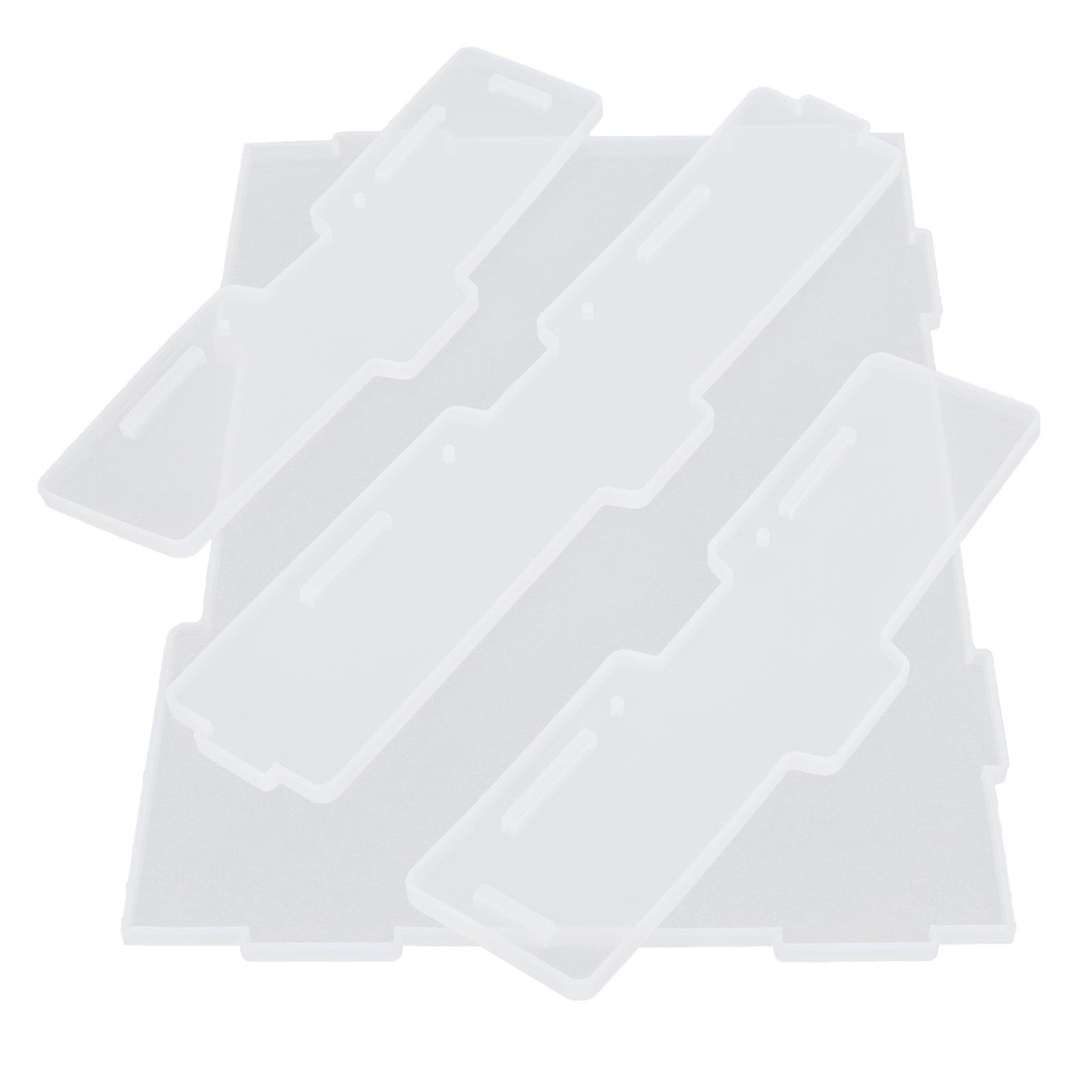 Epoxy Mold DIY Crystal Desktop Folder Storage Box Notebook Silicone Mould Office Stationery