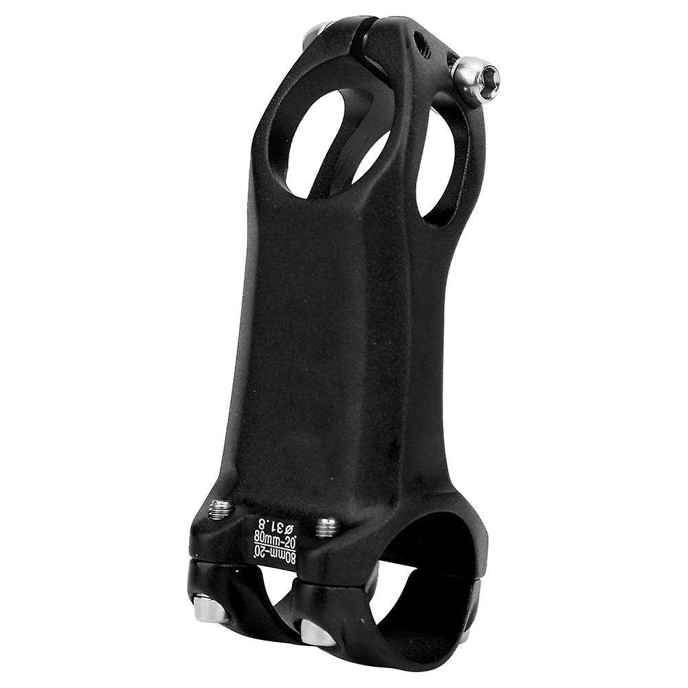 ZTTO XC AirOperated Negative Angle Rod Bicycle Stem Cycling Accessory(black 80mm)