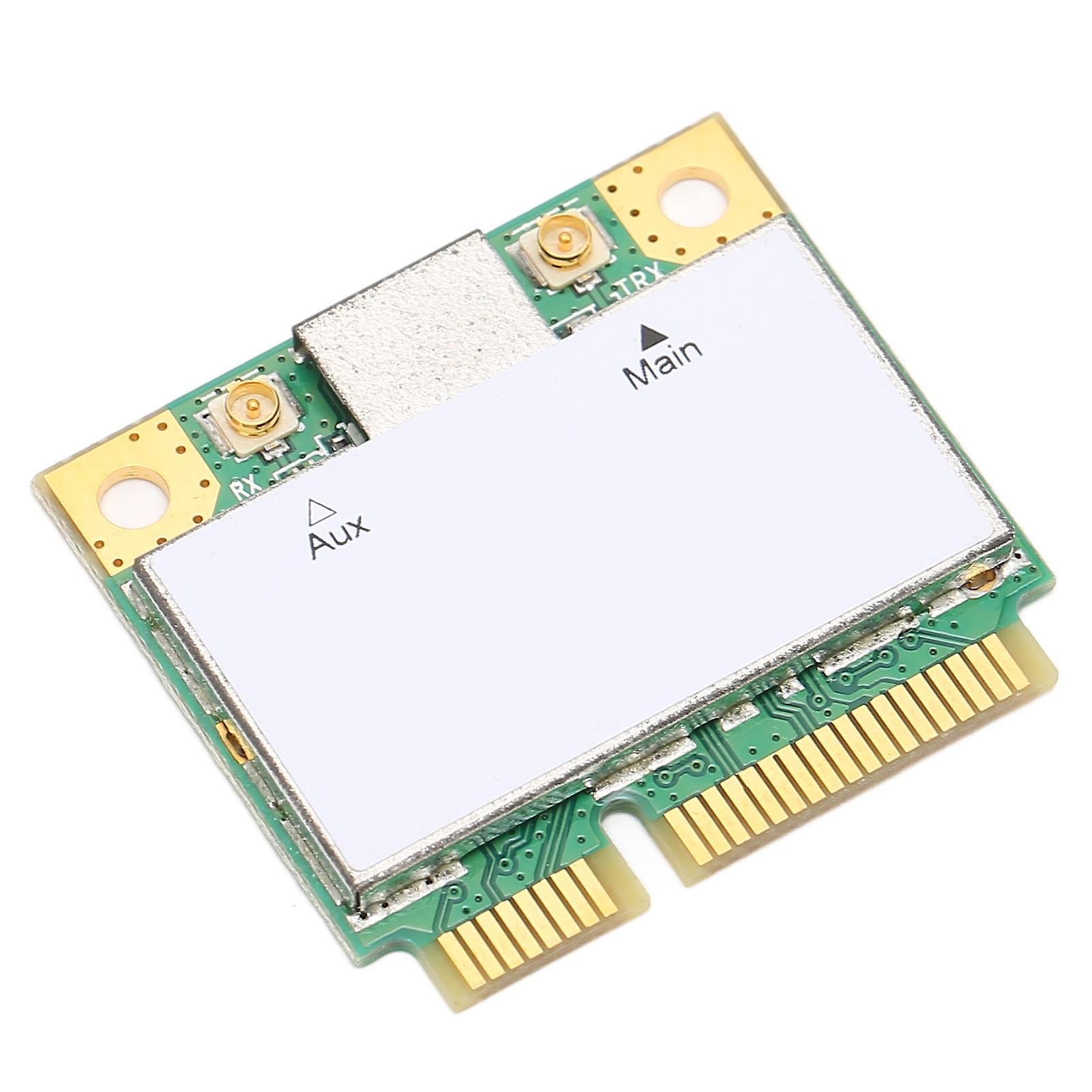 Placă de rețea wireless Mini PCIE 2.4GHz 150Mbps, adaptor de placă WLAN Plug and Play de mare viteză pentru computere