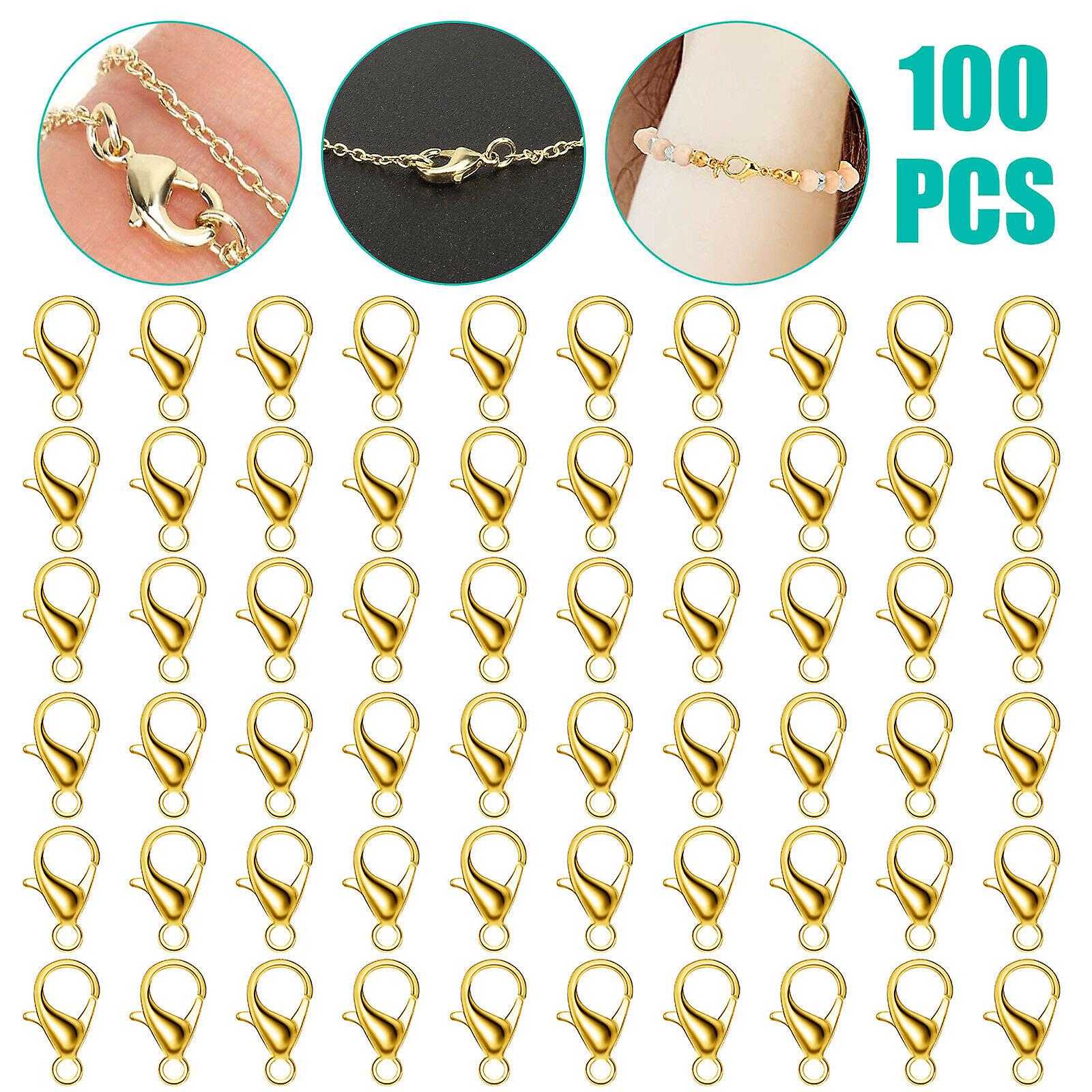 Lot DIY Strong Magnetic Lobster Claw Lock Clasps Necklace Bracelet Jewelry Hook