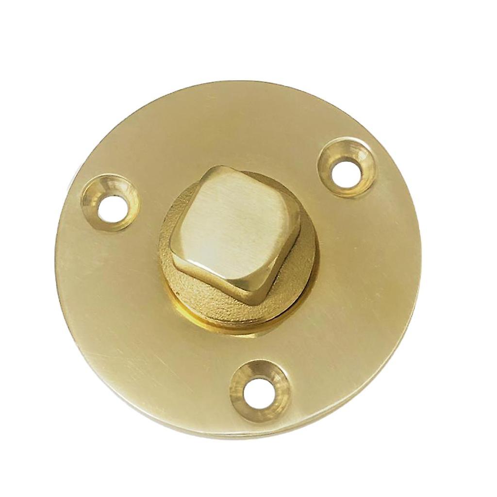 Bronze Garboard Marine Boat Yacht Screw Drain Plug Fits 1" Diameter Hole