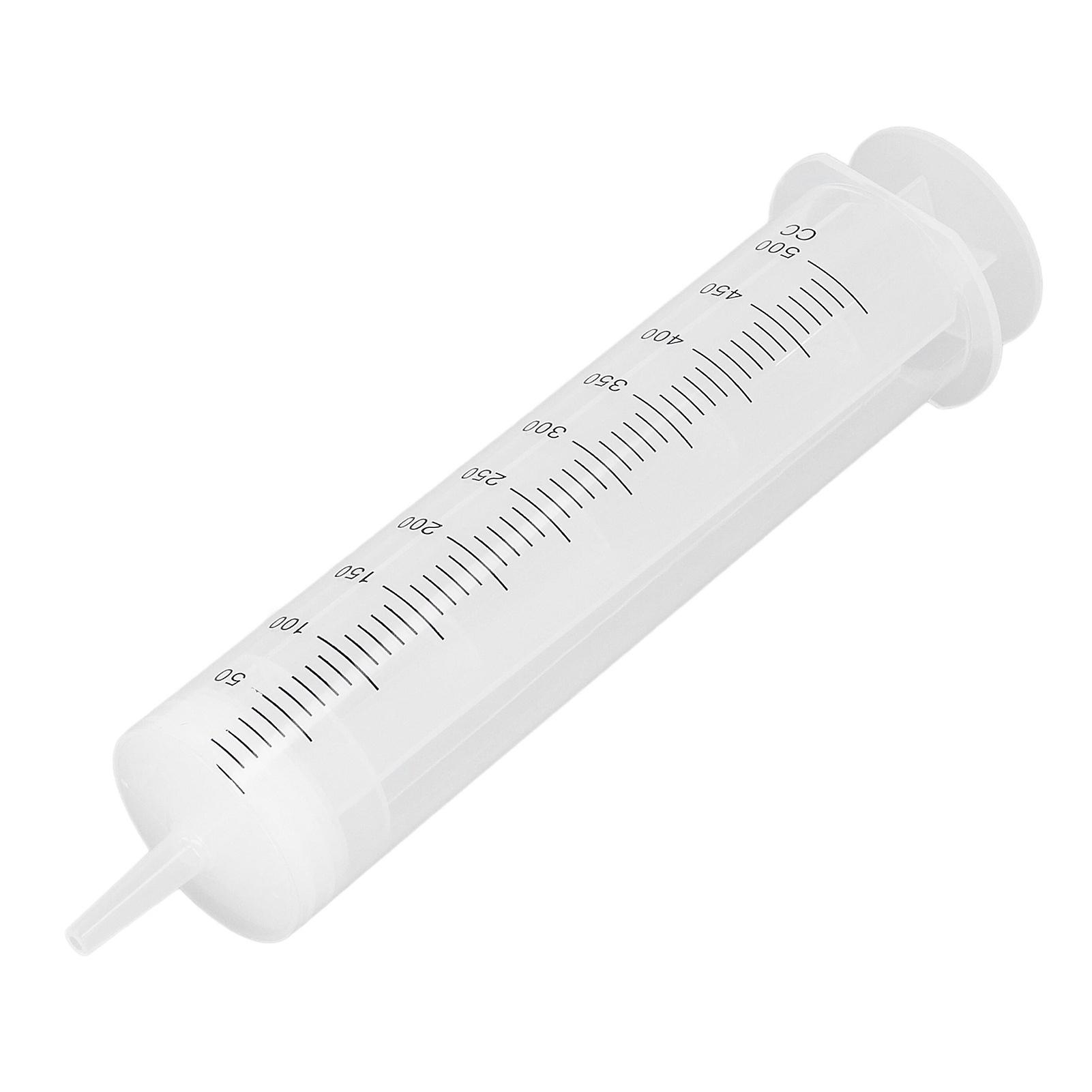 Large Syringe Polypropylene 500ml Capacity with Scale Tool Set Kit for Dispensing 