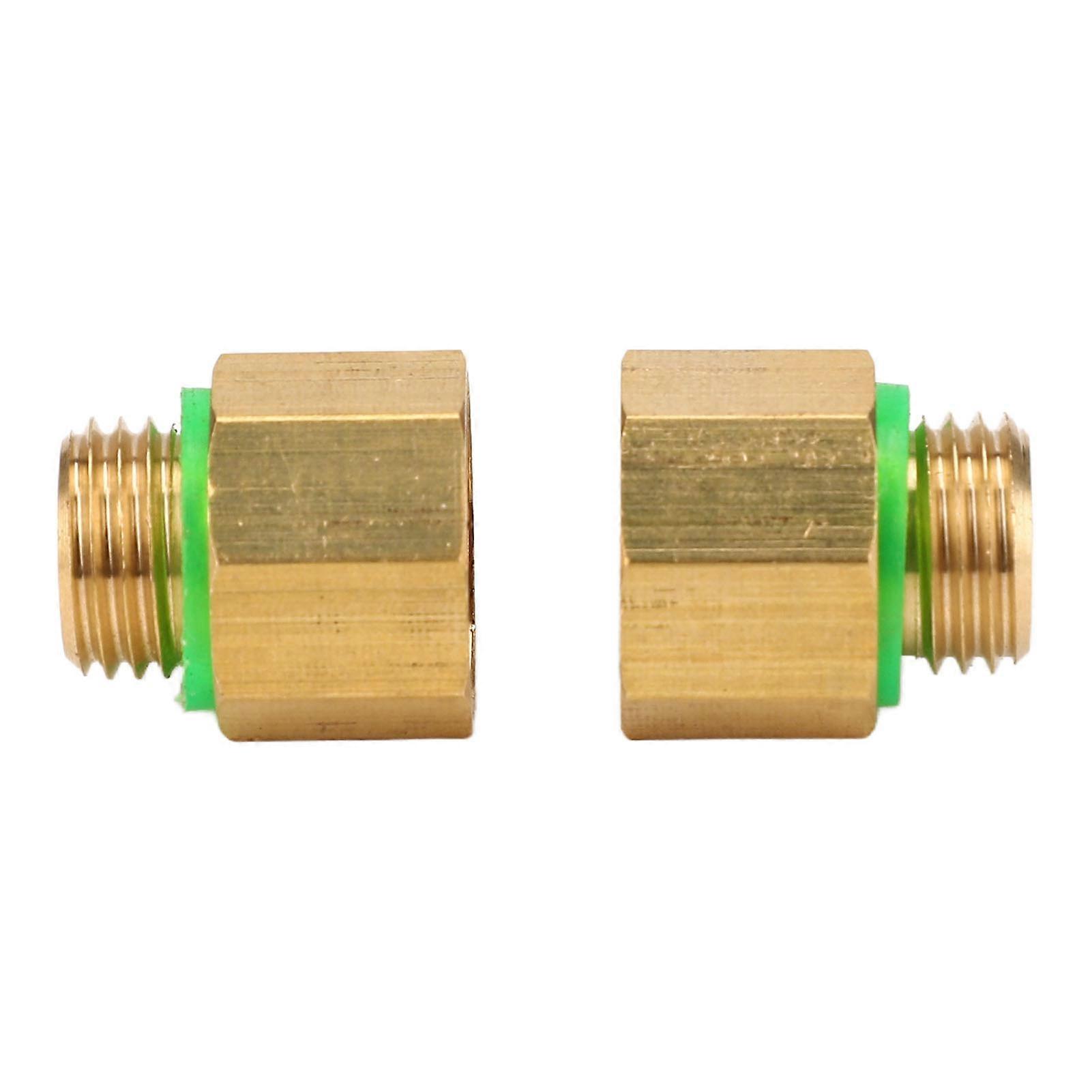 2PCS Copper High Pressure Sprayer Reducer G3/8 to G1/4 Thread Adapter