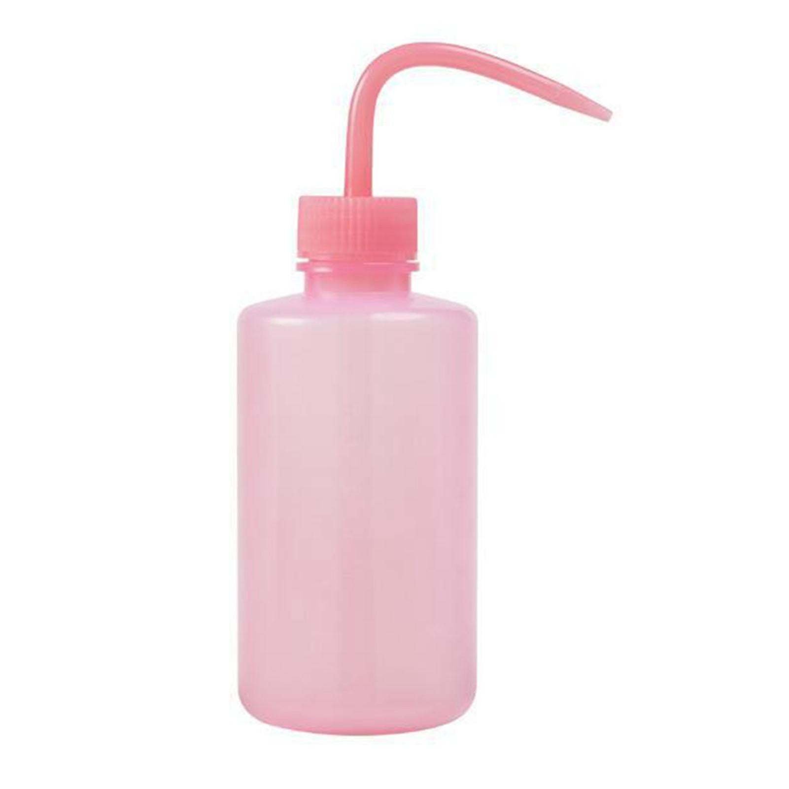 250ml Portable Curved Nozzle Tattoo Spray Bottle Plastic Pink