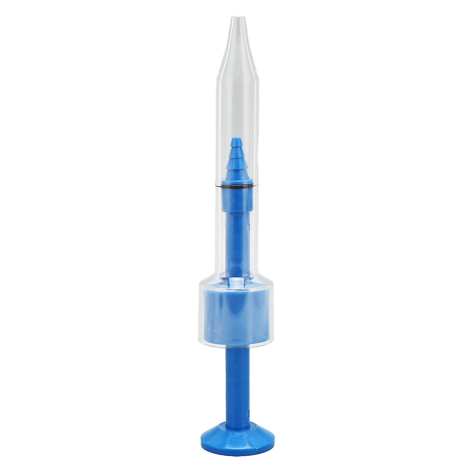 Ear Impressions Taking Earmold Injector Professional PP Ear Prints Syringe Sampling Tool 3.5mm Blue 