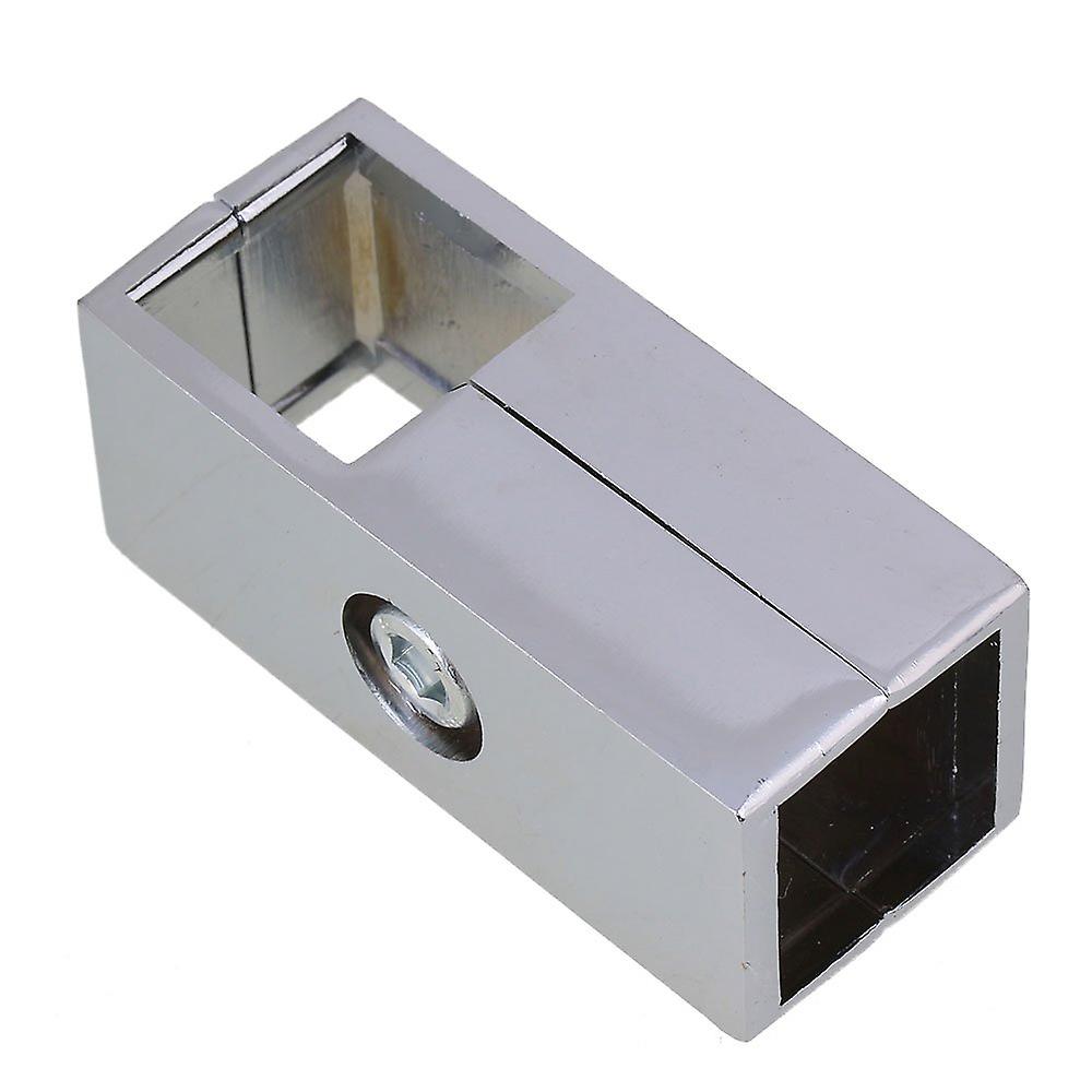 2 Way Clamp Tube Connector for 25mm Square Pipe Goods Shelf Exhibition Stand