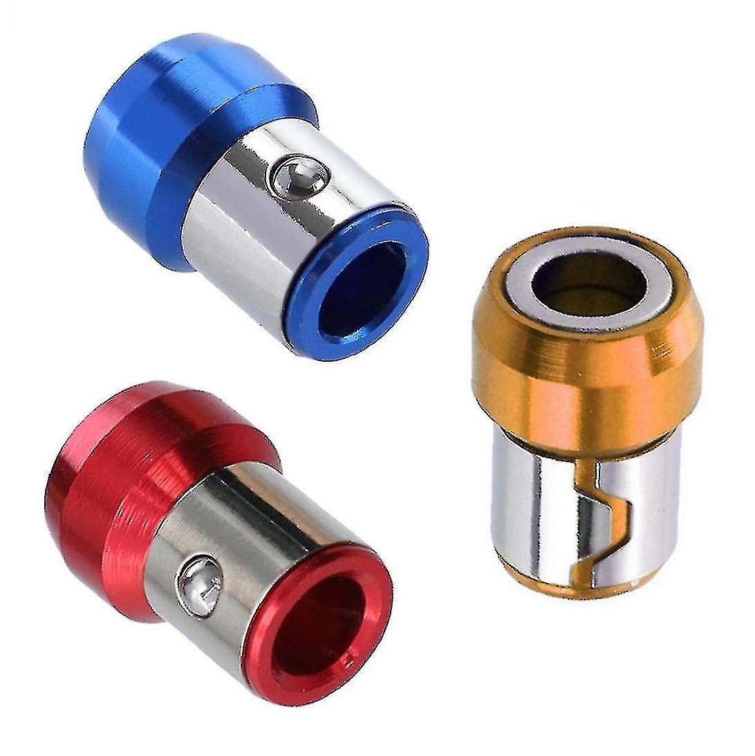 Magnetic Ring Bit Screwdriver Set with Magnetizer - 3 Pieces