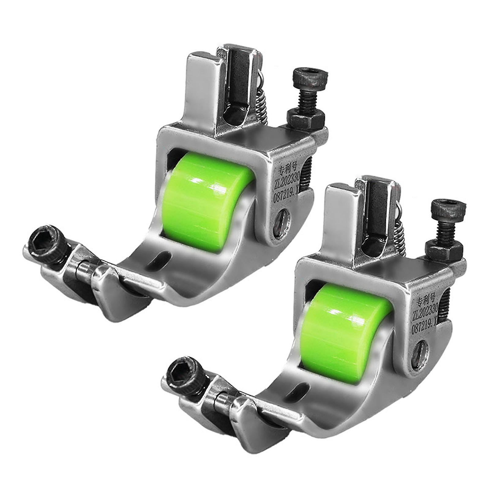 Versatile Adjustables Roller Presser Foot Heavy Duty Sturdy Sewing Seam Hemmer for Quilting Crafting