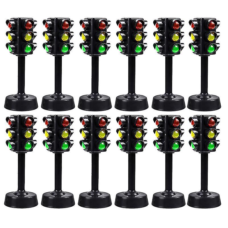 12pcs Traffic Light Toy