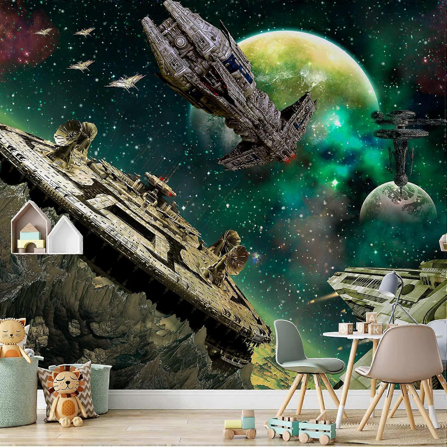 Papier peint - Flotte spatiale